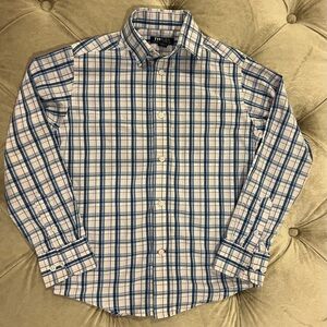 Tommy Hilfiger TH Flex Men’s Long Sleeve Button-Down Shirt – Size 8